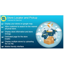 Localisateur de magasin OpenCart et ramassage