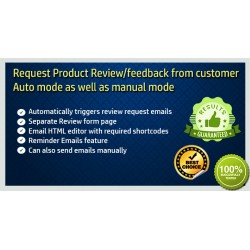 Automatisierte E-Mail-Anfrage nach dem Kauf des Produkts, OpenCart-Erweiterungen.