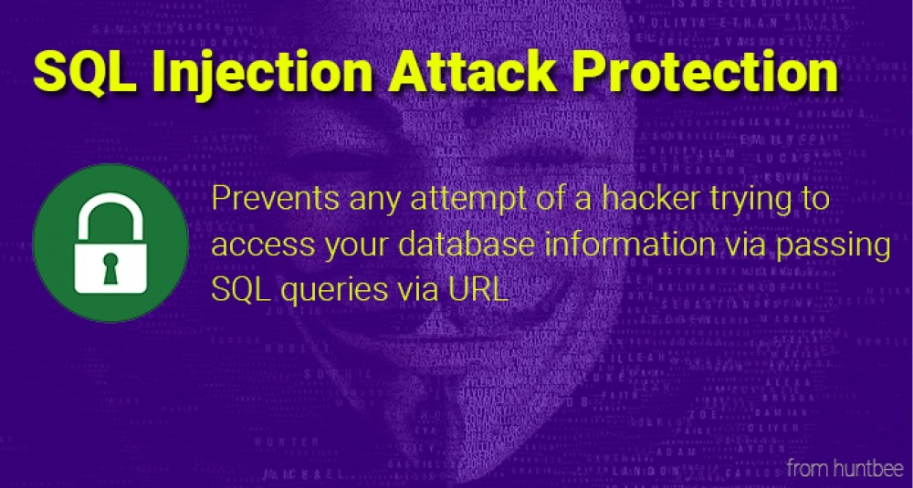 Schutz und Erkennung vor SQL-Injection-Angriffen. Galaxynet-Erweiterungen.