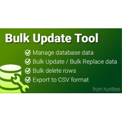 Actualización masiva o herramienta de reemplazo para OpenCart