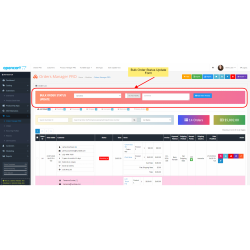 Herramienta dinámica de gestión de pedidos. Extensiones Galaxynet OpenCart.